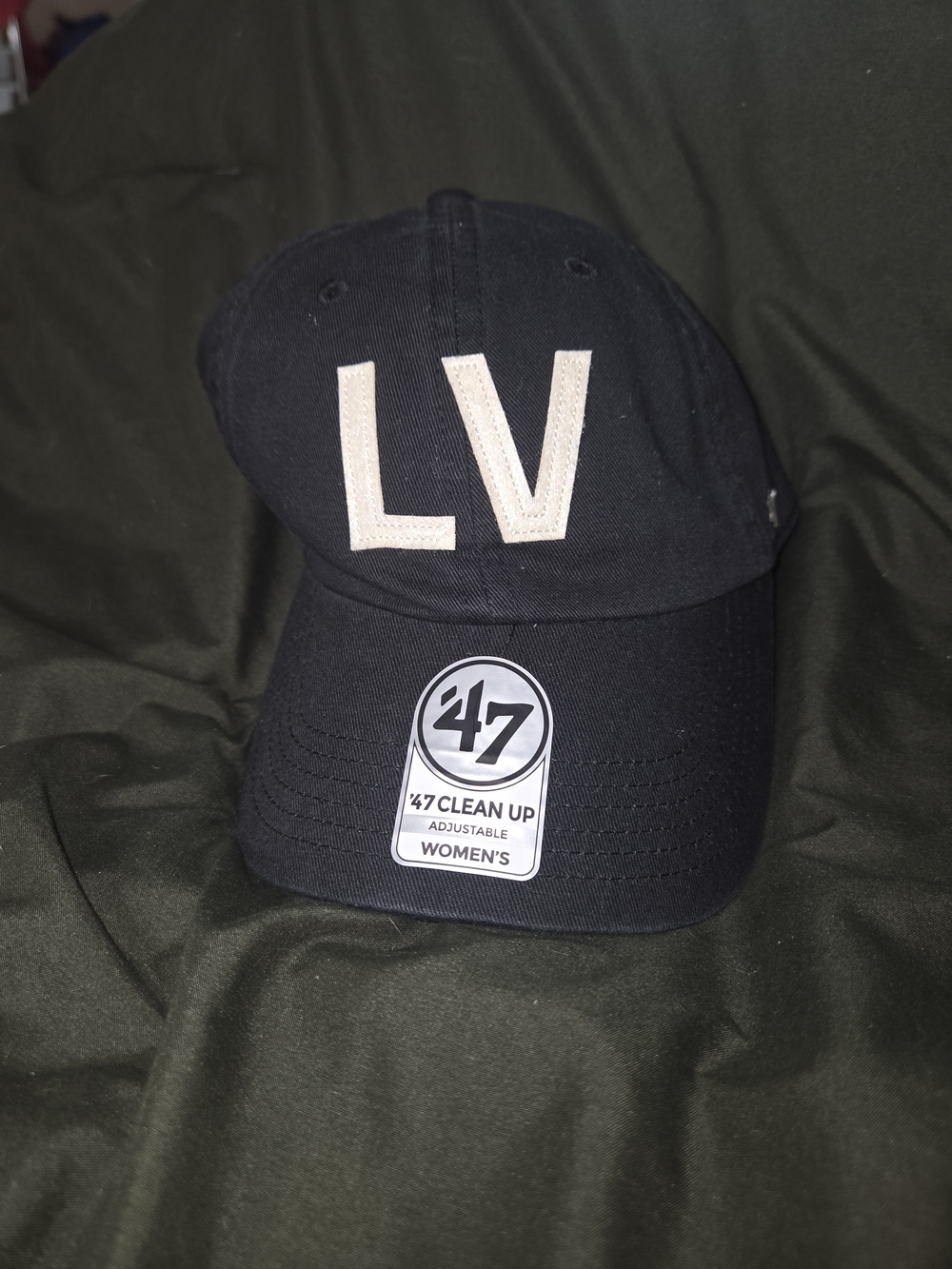 Las Vegas Raiders '47 Women's Finley Clean Up Adjustable Hat - Black